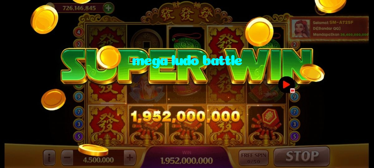 mega ludo battle casino presented on mobile device in Pakistan with slots and live games